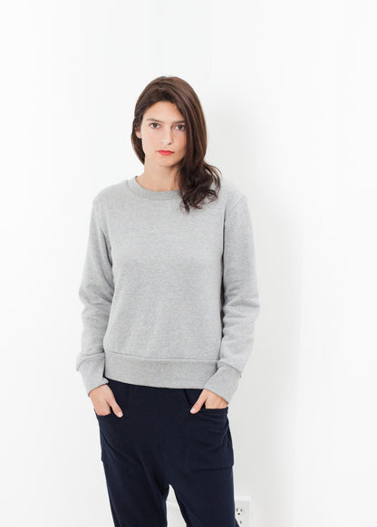 Loopwheeler Sweatshirt in Grey AR Srpls
