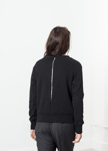 Loopwheeler Sweatshirt in Black AR Srpls
