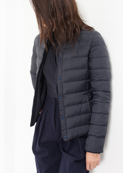 Camelia Reversible Jacket in Navy/Blue Lardini