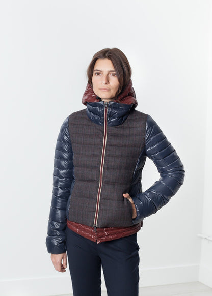 Cinosura Coat in Navy Duvetica