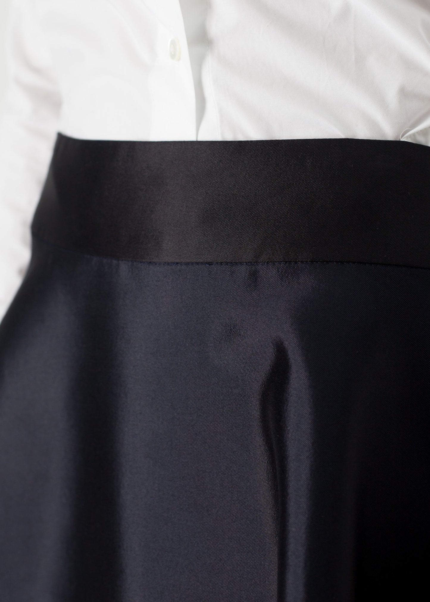 Circle Skirt in Navy Harvey Faircloth