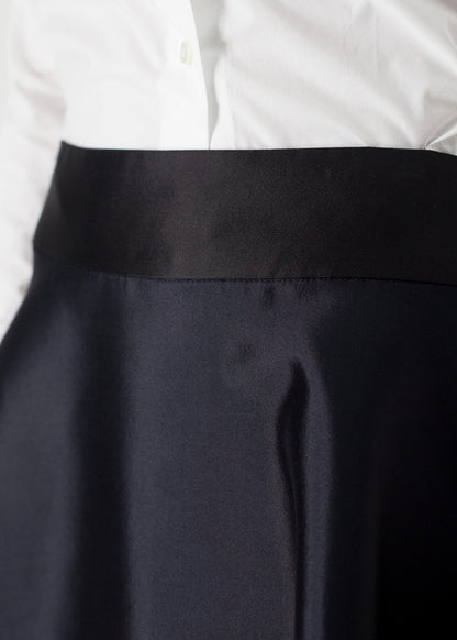 Circle Skirt in Navy Harvey Faircloth
