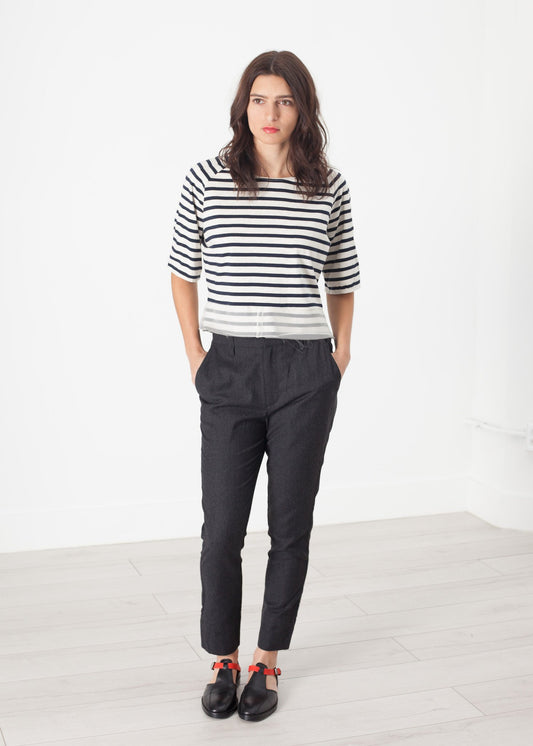 Eda Pants in Black Sibel Saral