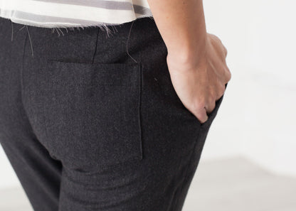 Eda Pants in Black Sibel Saral