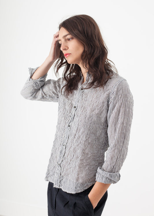 Boy Shirt in Pin Pip-Squeak Chapeau