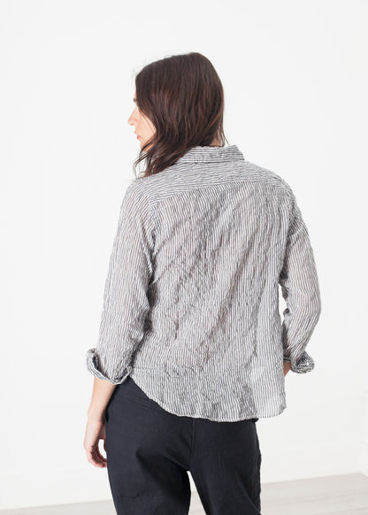 Boy Shirt in Pin Pip-Squeak Chapeau