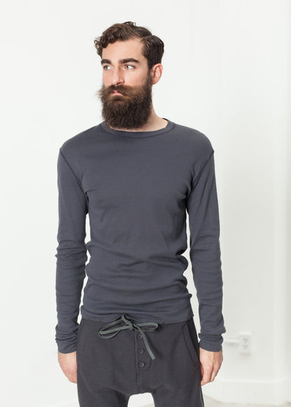 Secon Shale Shirt in Slate Hannes Roether