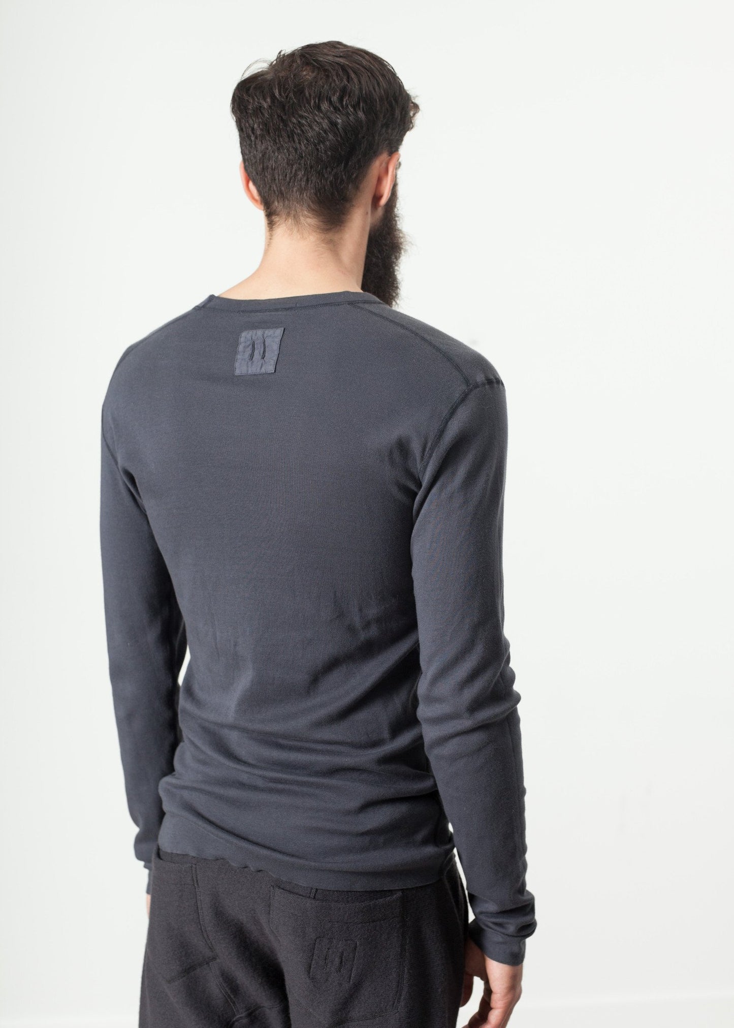 Secon Shale Shirt in Slate Hannes Roether