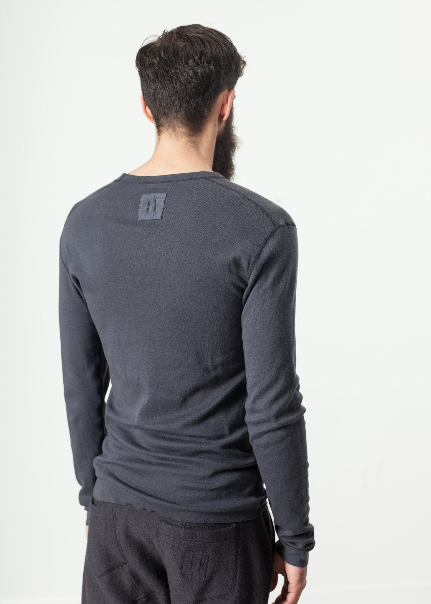Secon Shale Shirt in Slate Hannes Roether