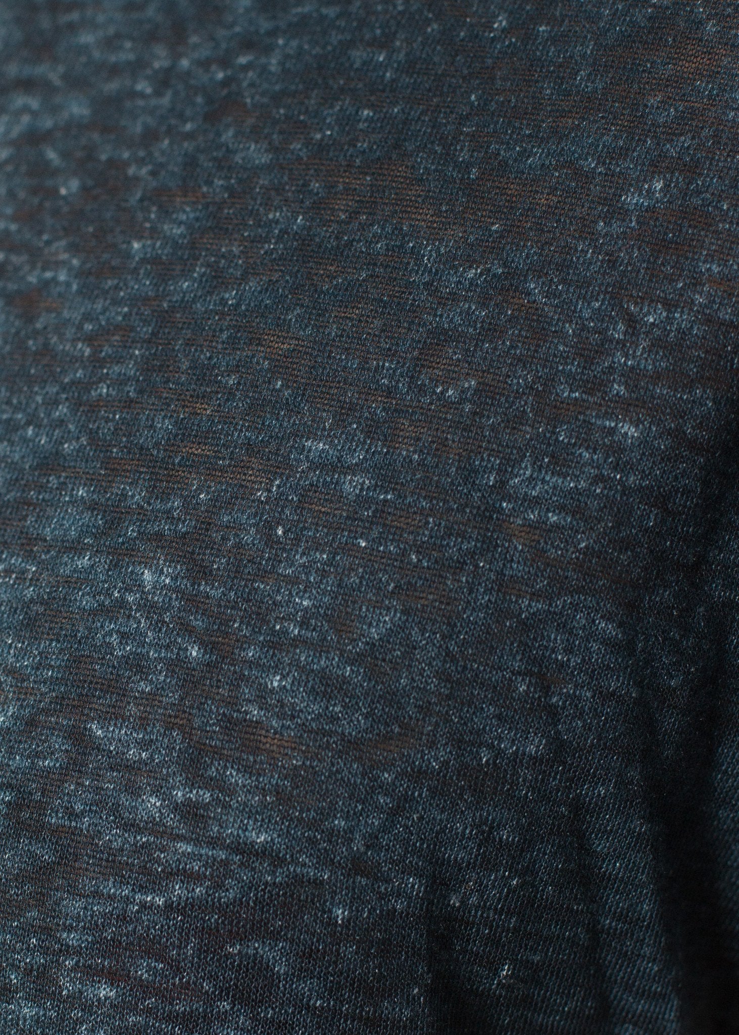 Melange T-Shirt in Navy/Black Avant Toi