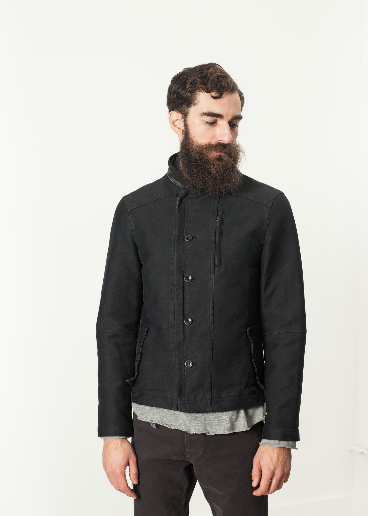 Morten Jacket in Black Hannes Roether