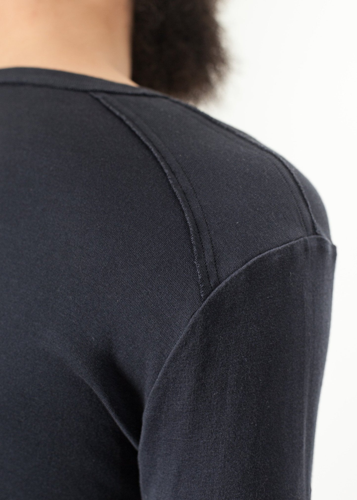 Cotton Henley in Blue Grey Kristensen du Nord