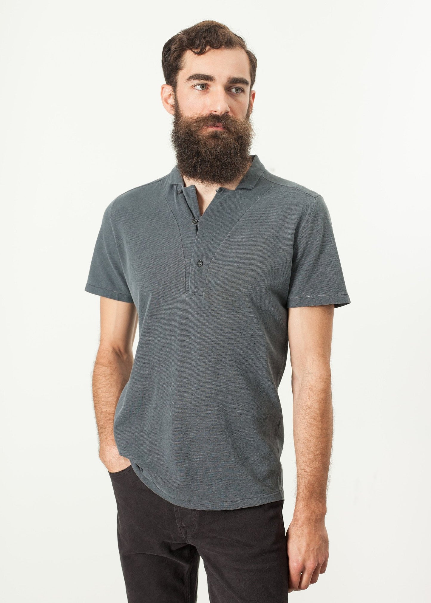 Lio Shirt in Grey Hannes Roether