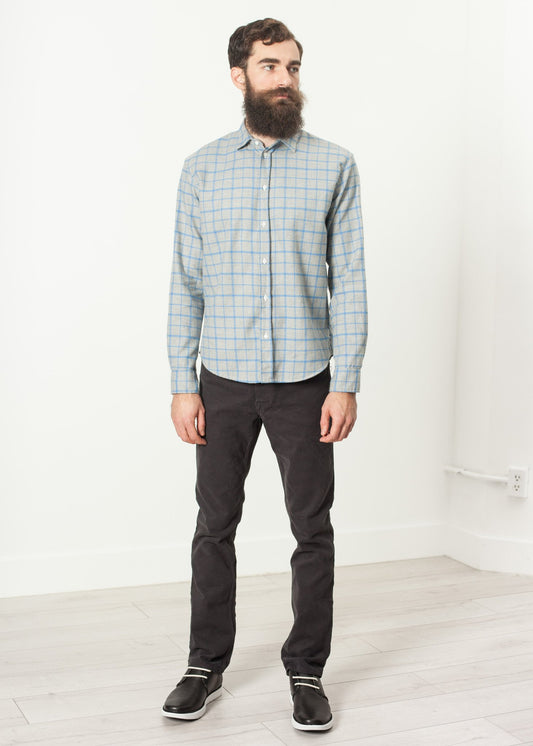Paul Shirt in Grey Flannel Frank & Eileen