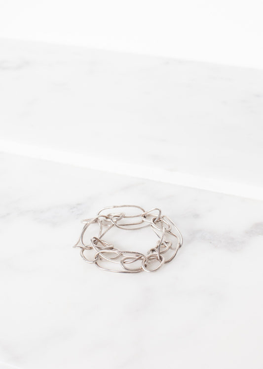 Bracelet 70 in Burnished Silver 1-100