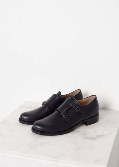 Buckle Shoe in Navy Amelia Toro