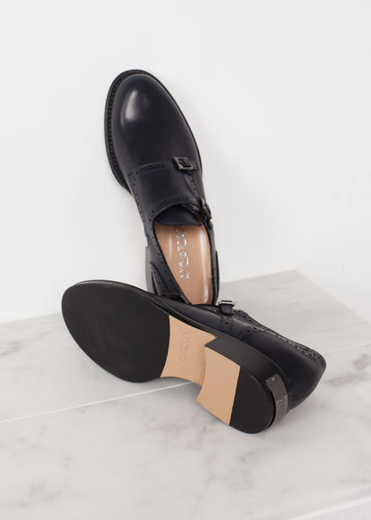 Buckle Shoe in Navy Amelia Toro
