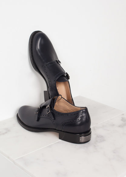 Buckle Shoe in Navy Amelia Toro