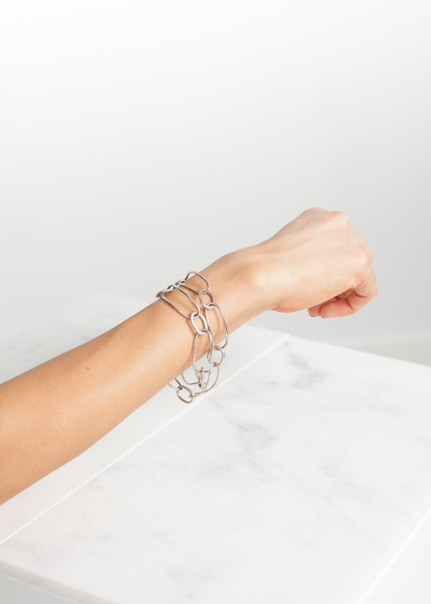 Bracelet 70 in Burnished Silver 1-100