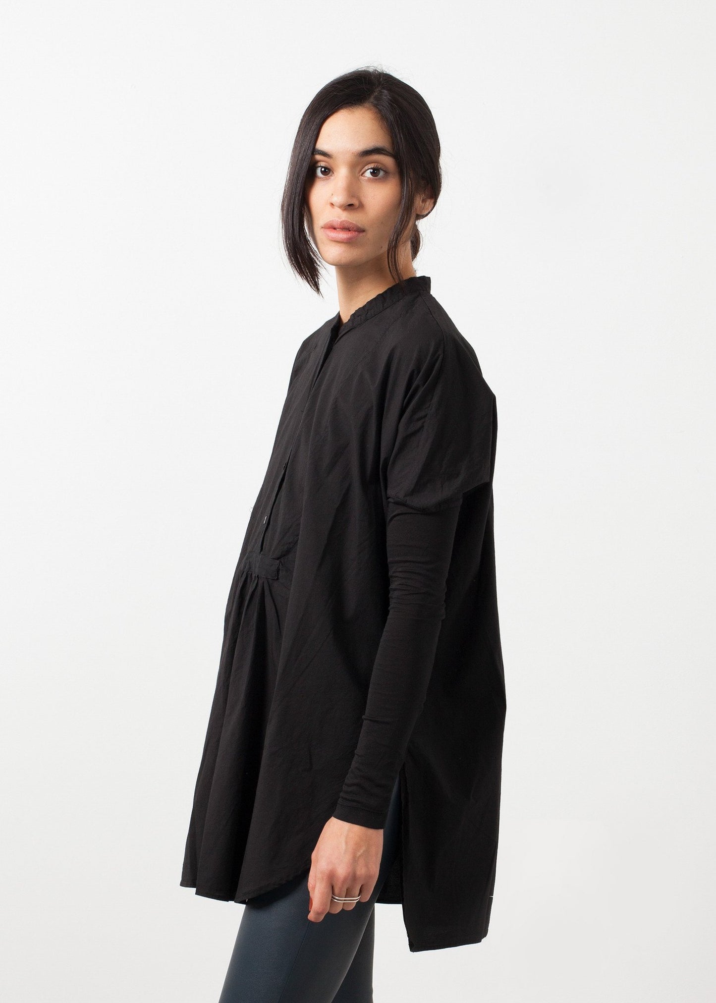 Oversized Bibbed Blouse Kristensen du Nord