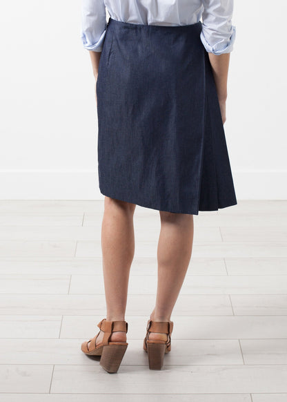 Side Pleat Skirt Gianfranco Scotti