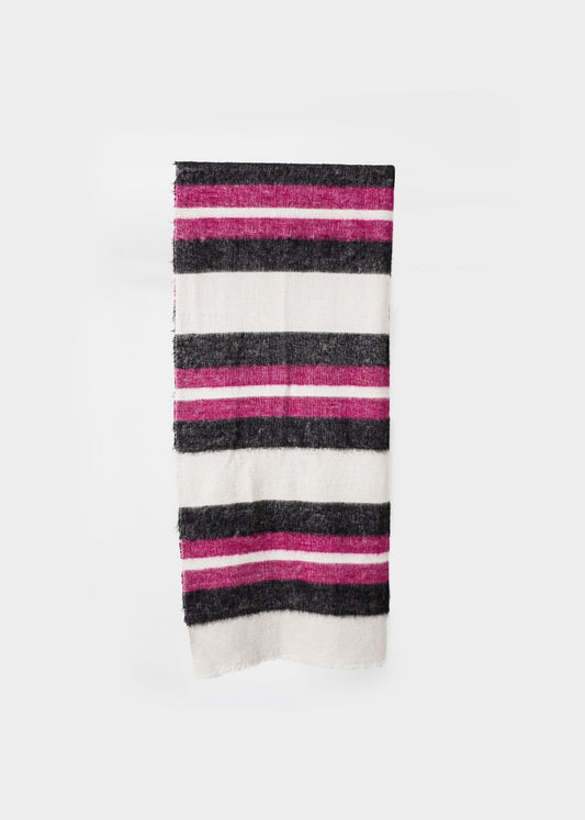 Dolpo Shawl in Red Multi Denis Colomb