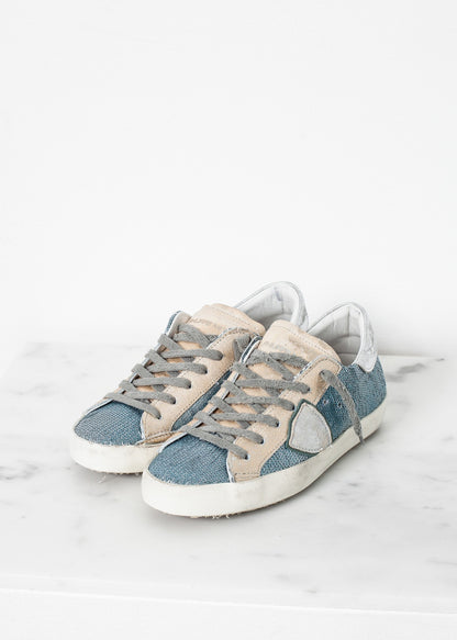 Metallic Sequin Low Top Sneaker Philippe Model
