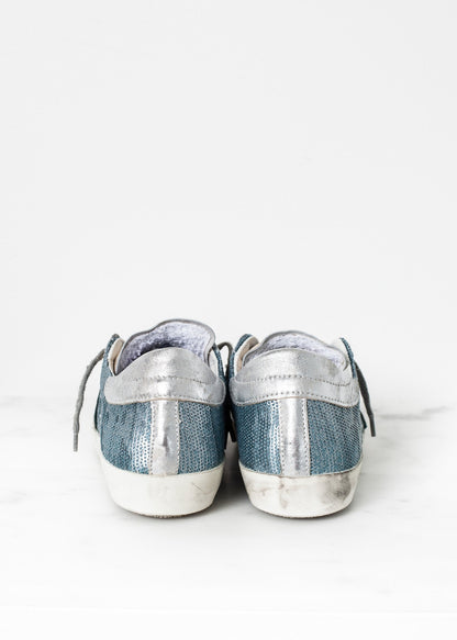 Metallic Sequin Low Top Sneaker Philippe Model