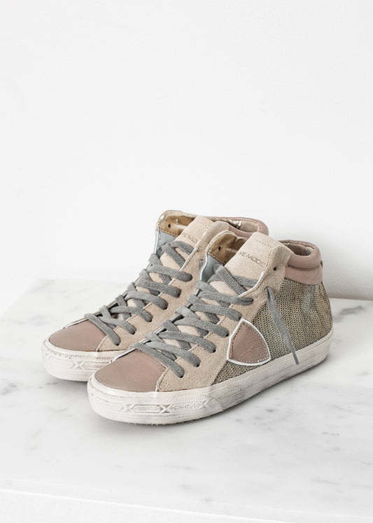 Sequin High Top Sneaker Philippe Model