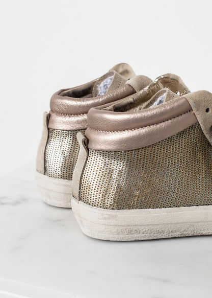 Sequin High Top Sneaker Philippe Model