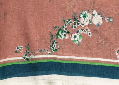 Floral Cashmere Scarf Vassilisa
