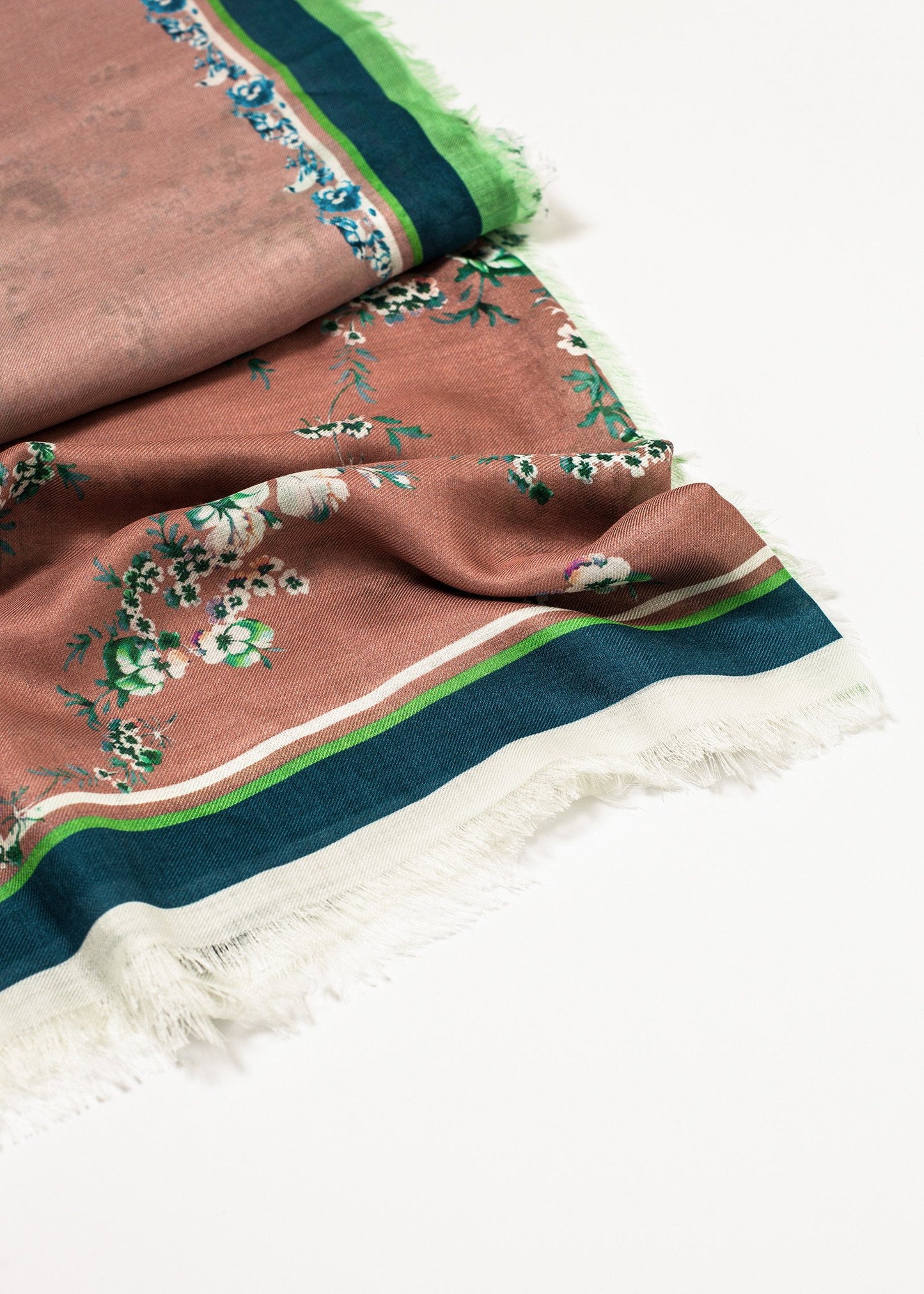 Floral Cashmere Scarf Vassilisa