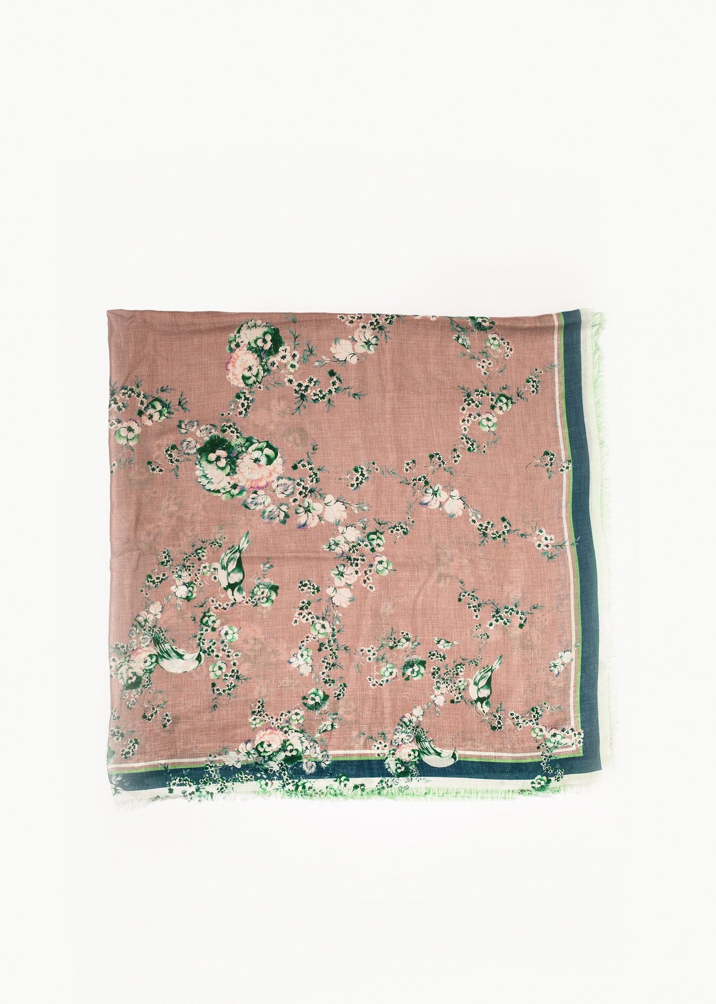 Floral Cashmere Scarf Vassilisa