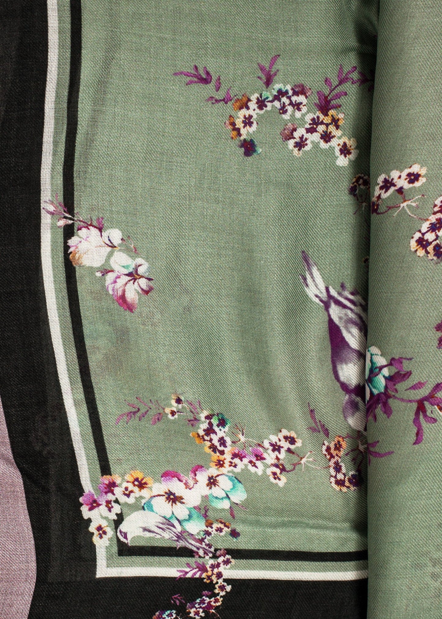 Floral Cashmere Scarf Vassilisa