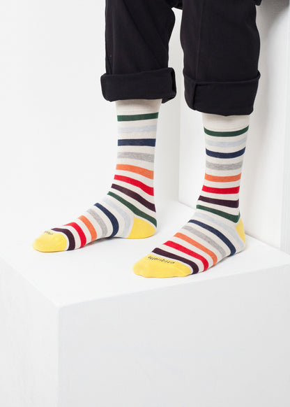 East River Stripe Sock Etiquette