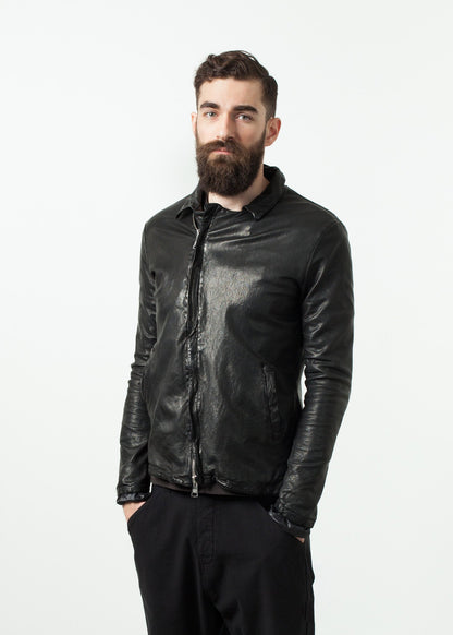 Distressed Motorcycle Jacket Giorgio Brato