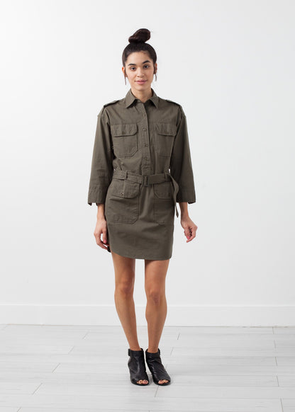 Belted Surplus Dress NLST