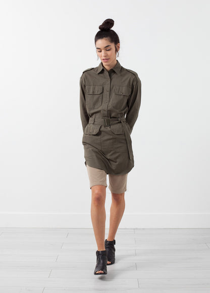 Belted Surplus Dress NLST