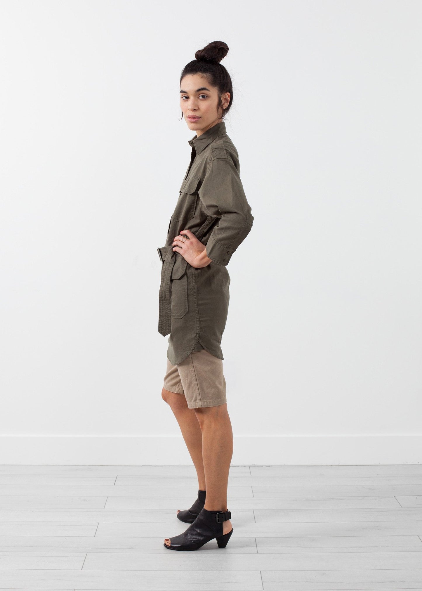 Belted Surplus Dress NLST