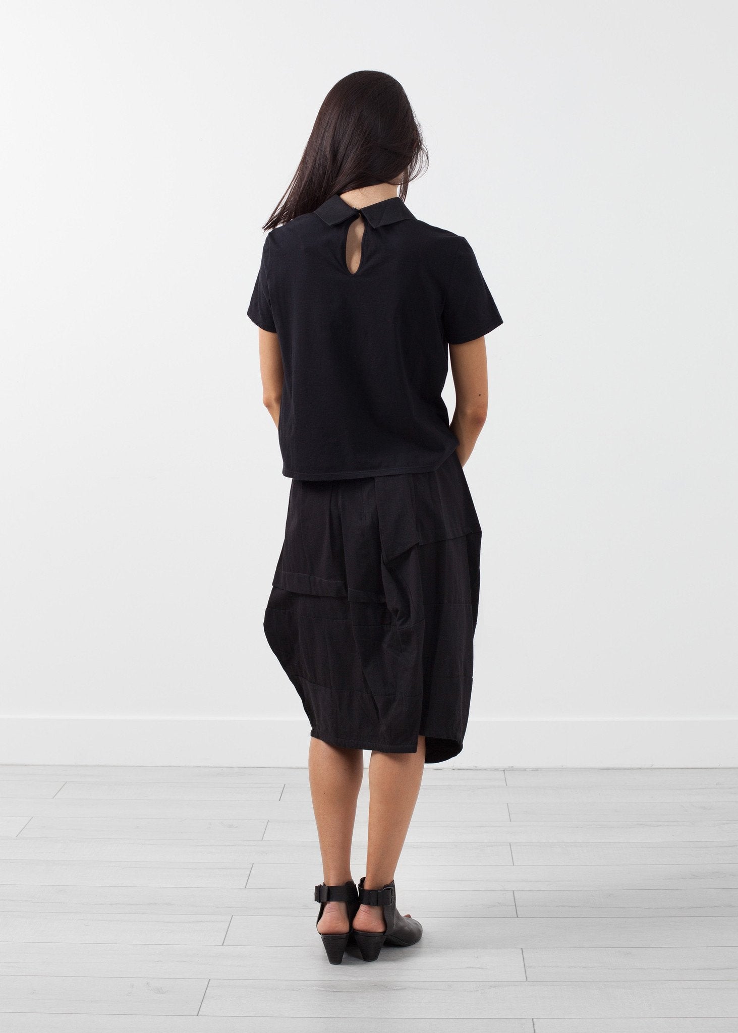 Double Collar Blouse Hache