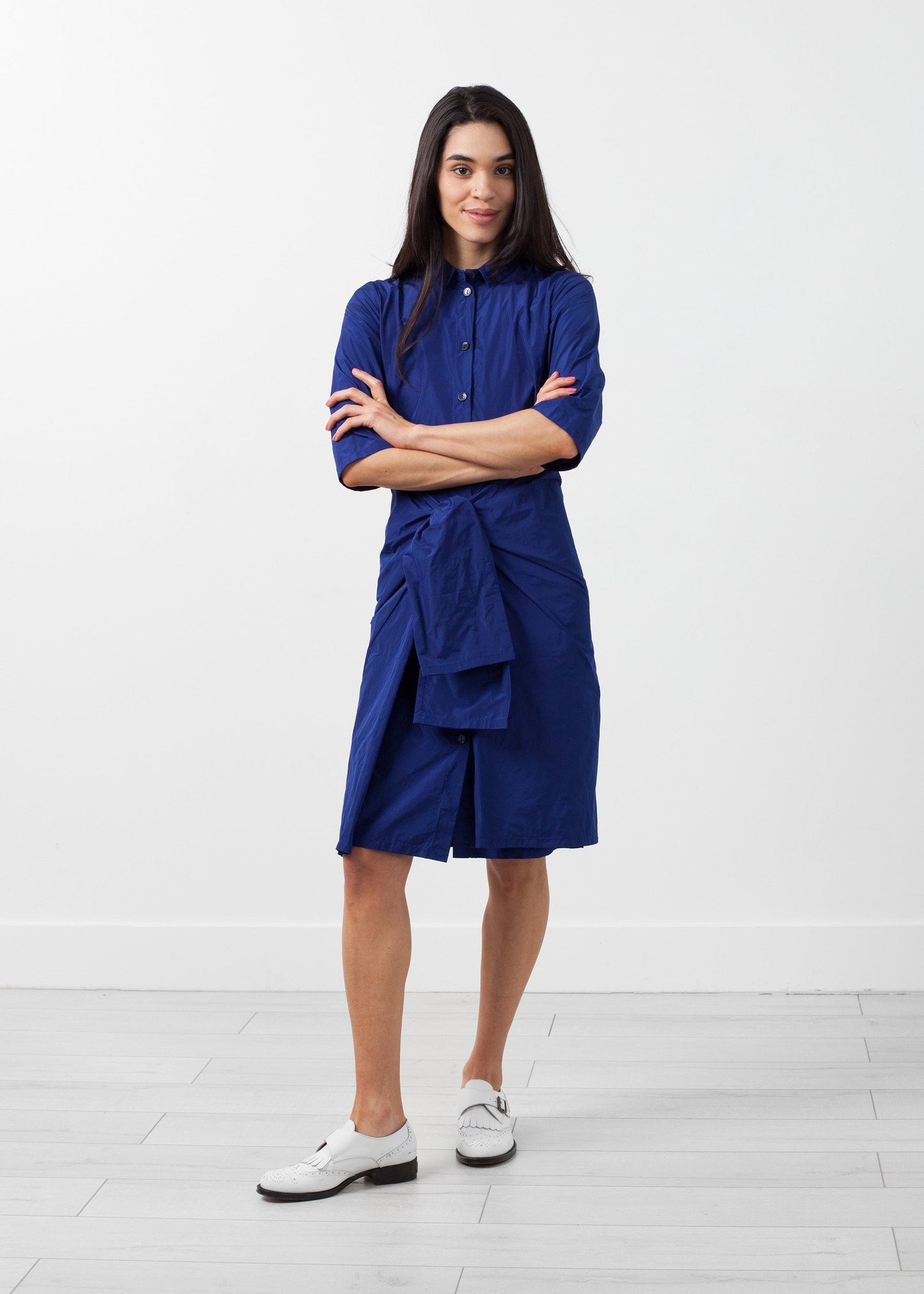 Tied Sleeve Dress Hovman