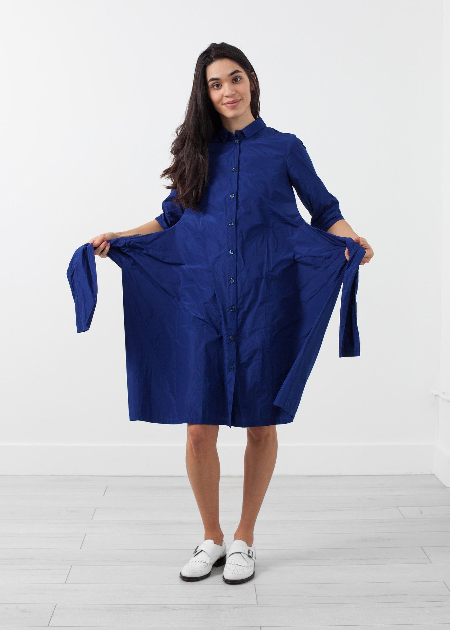 Tied Sleeve Dress Hovman