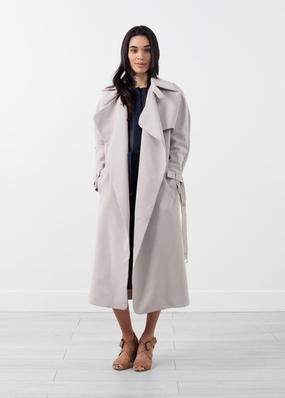 Orietta Coat in Tan By Malene Birger