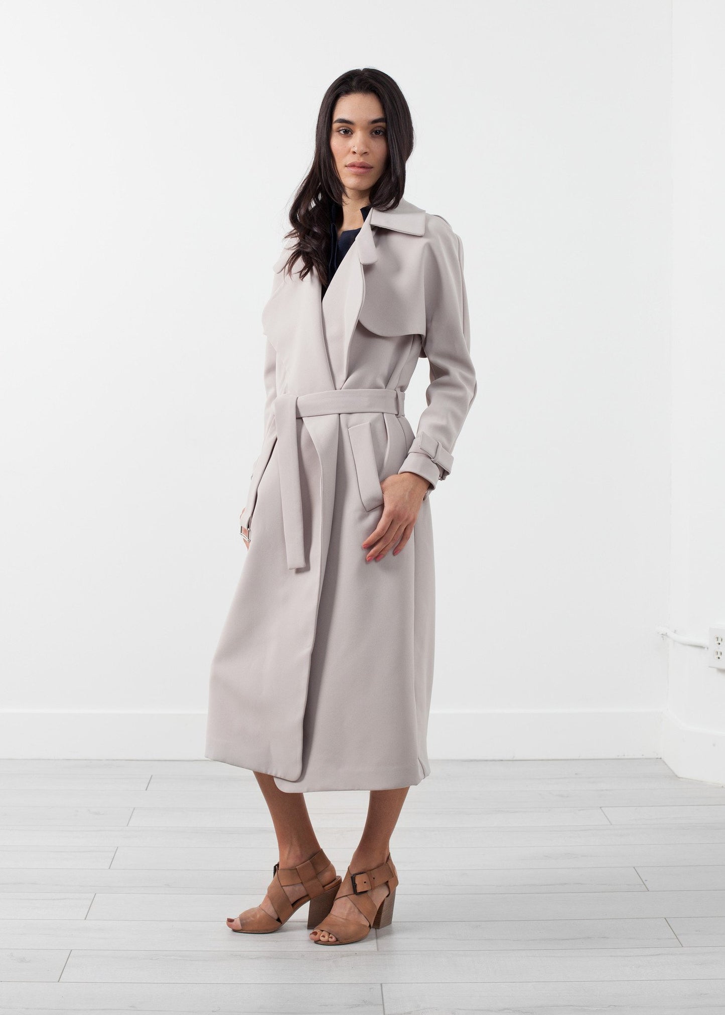 Orietta Coat in Tan By Malene Birger