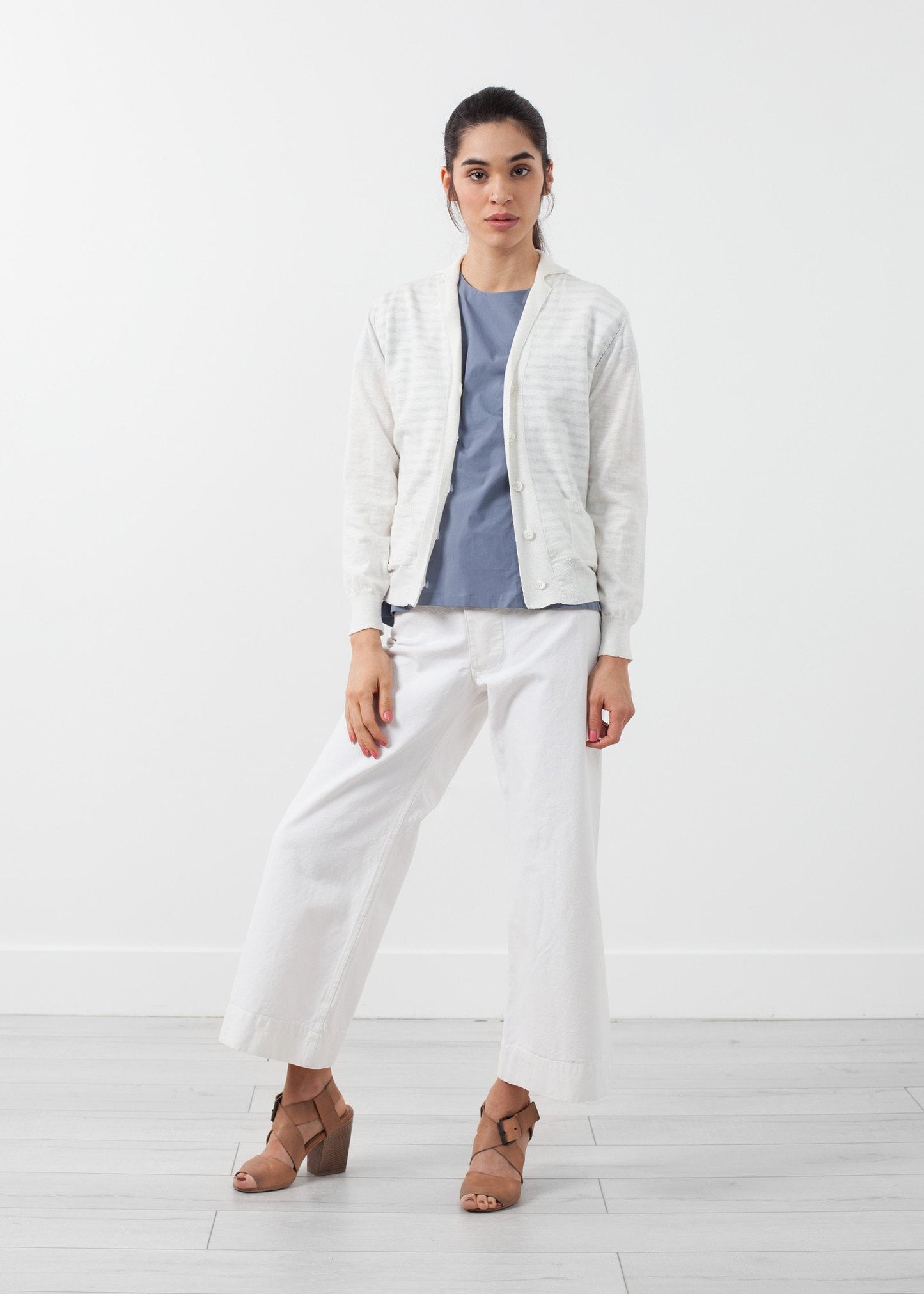 Lime Cardigan Yoshi Kondo