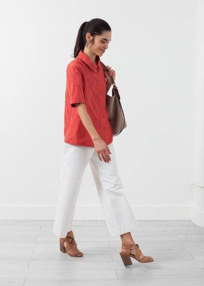 Short Sleeve Button Up Hovman