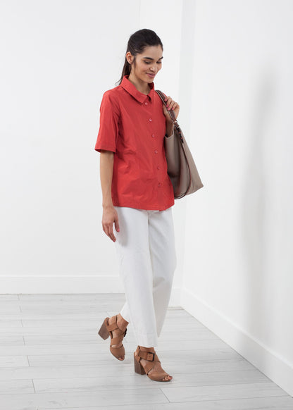 Short Sleeve Button Up Hovman