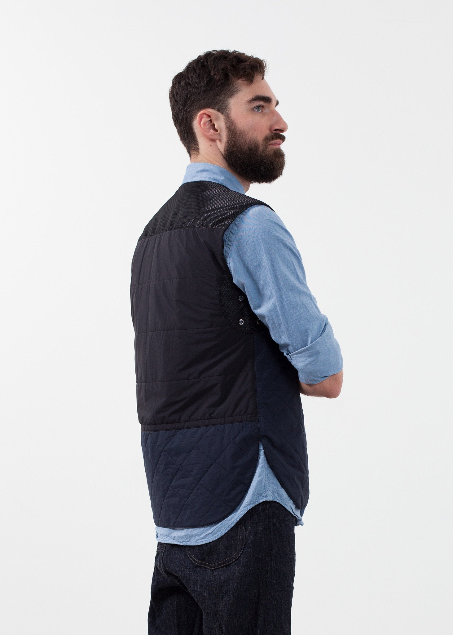 Reversible Quilted Vest Esemplare
