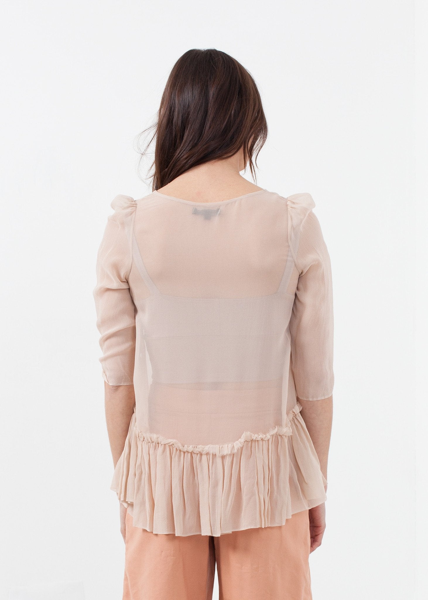 Ruffle Top Louiza Babouryan