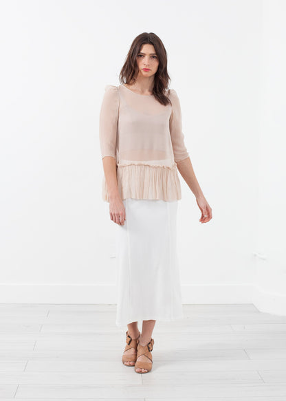 Ruffle Top Louiza Babouryan
